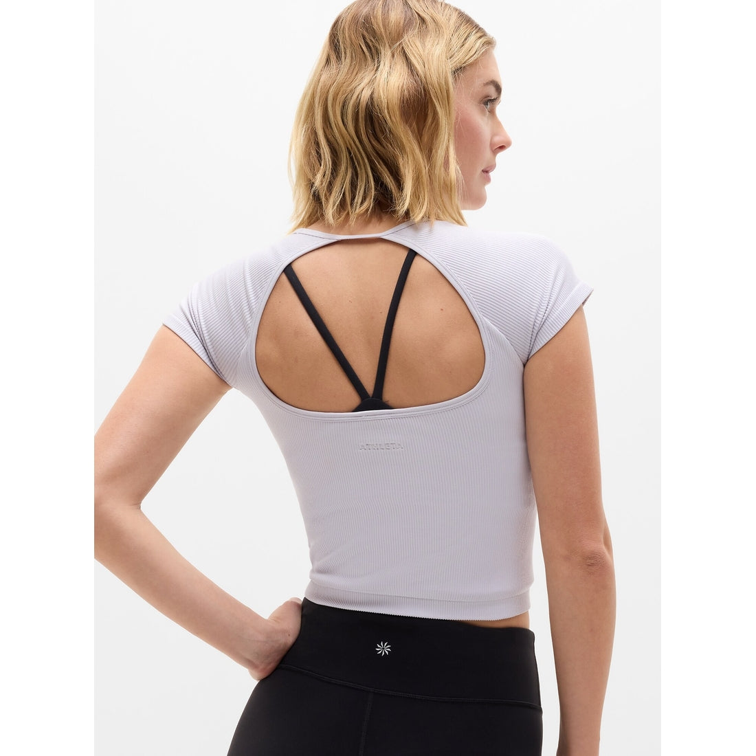 Women's Recharge Seamless Open Back Tee