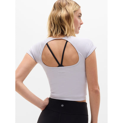 Women's Recharge Seamless Open Back Tee