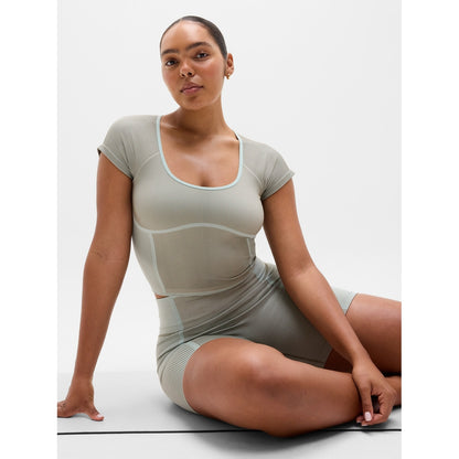 Women's Recharge Seamless Open Back Tee