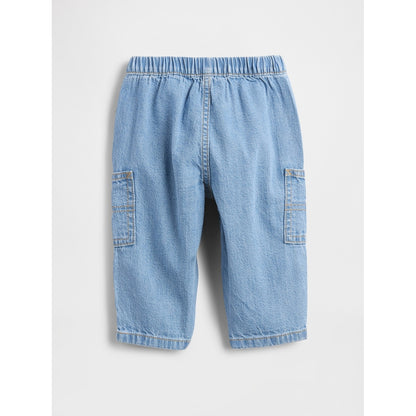 Baby Pull-On Barrel Cargo Jeans