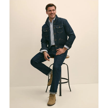 Straight Fit Denim Jeans