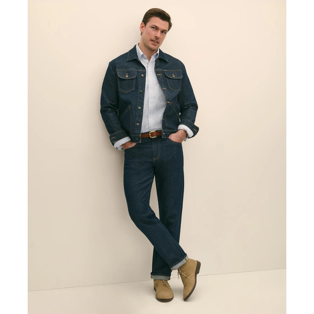 Straight Fit Denim Jeans