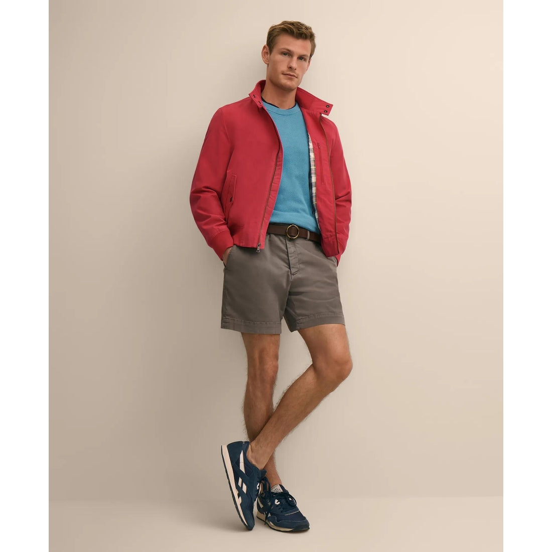 Bomber Jacket in Cotton Blend