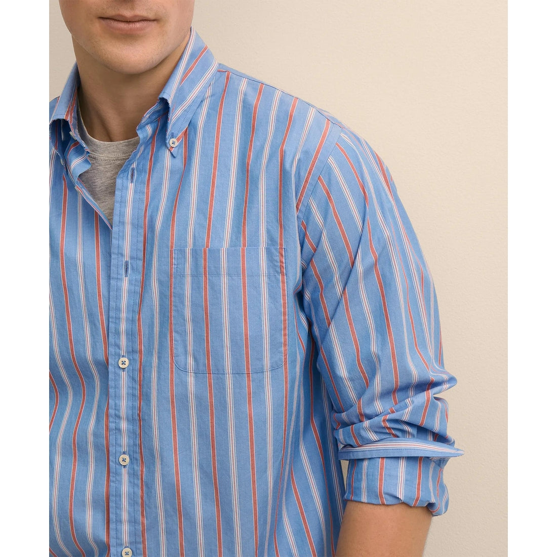 Friday Shirt, Poplin Stripe