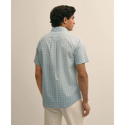 Friday Shirt, Short-Sleeve Poplin Check