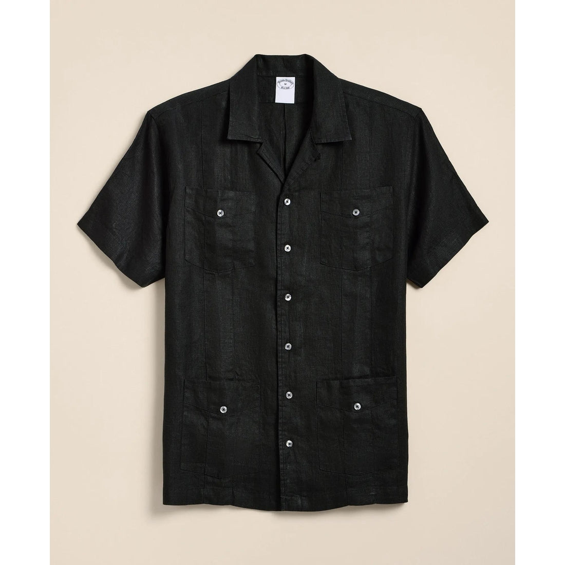 Irish Linen Short Sleeve Guayabera Shirt