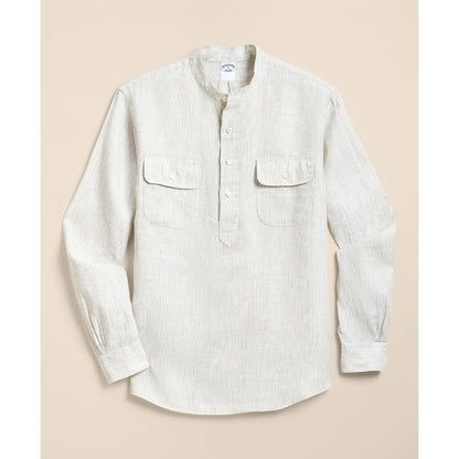 Irish Linen Popover Shirt