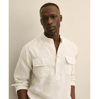 Irish Linen Popover Shirt