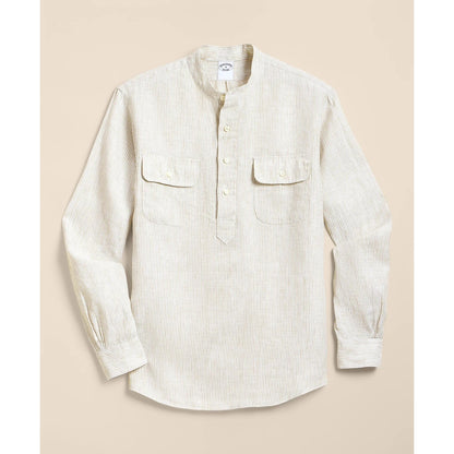 Irish Linen Popover Shirt