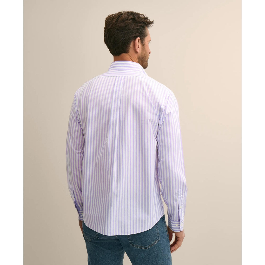 Friday Shirt, Poplin Butcher Striped