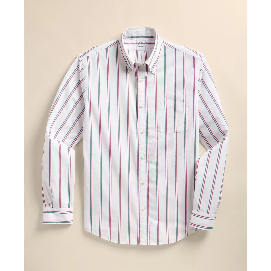 Friday Shirt, Poplin Ribbon Stripe