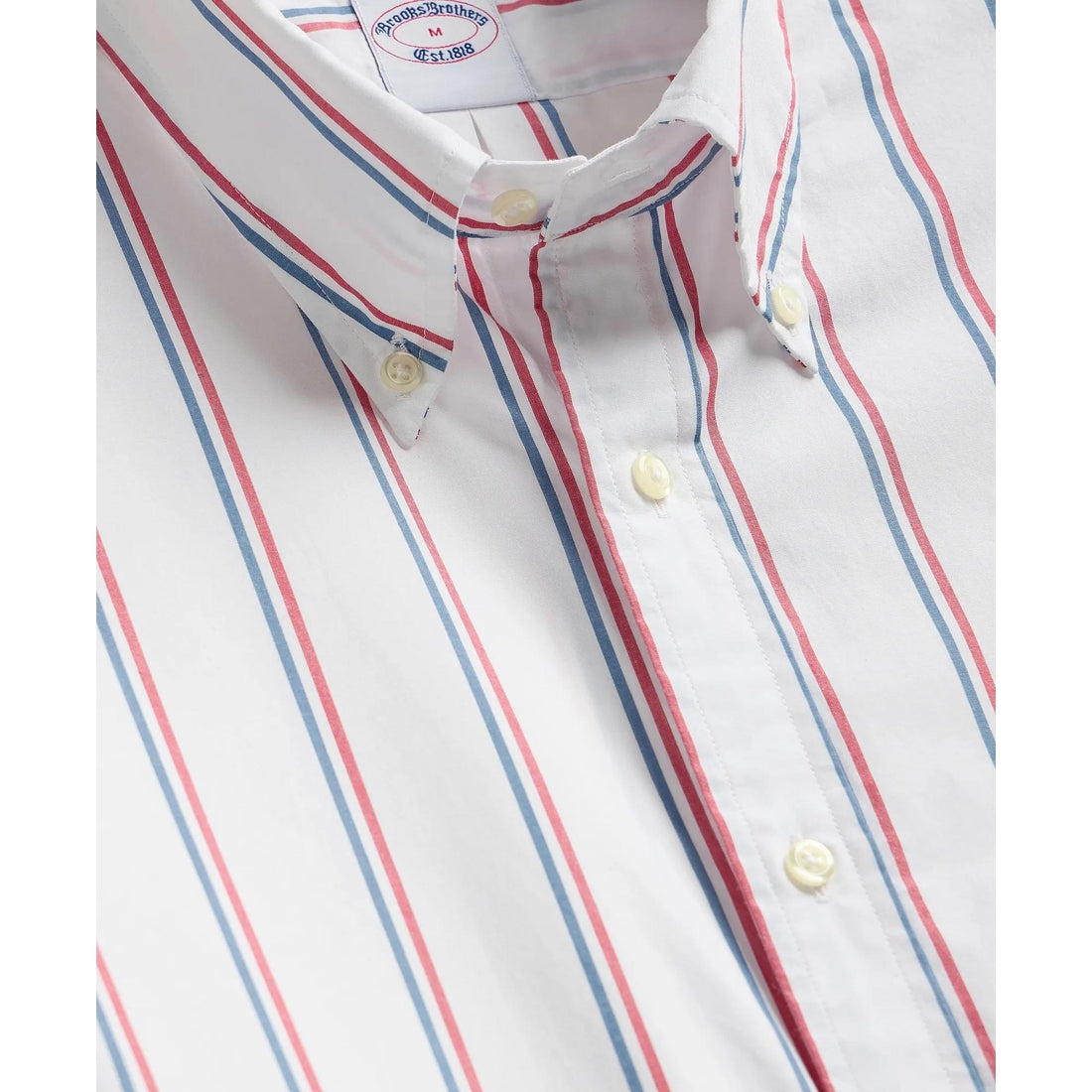 Friday Shirt, Poplin Ribbon Stripe