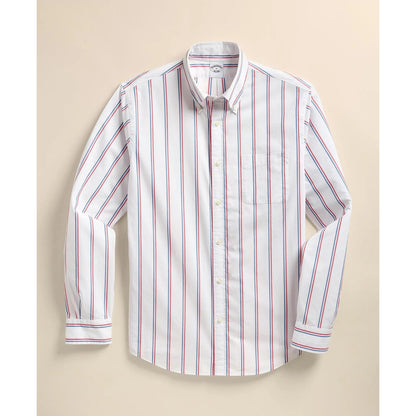 Friday Shirt, Poplin Ribbon Stripe
