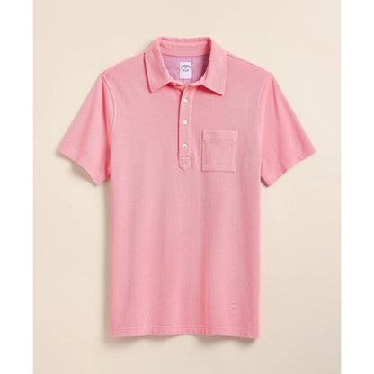 The Vintage Short-Sleeve Garment Dyed Polo Shirt