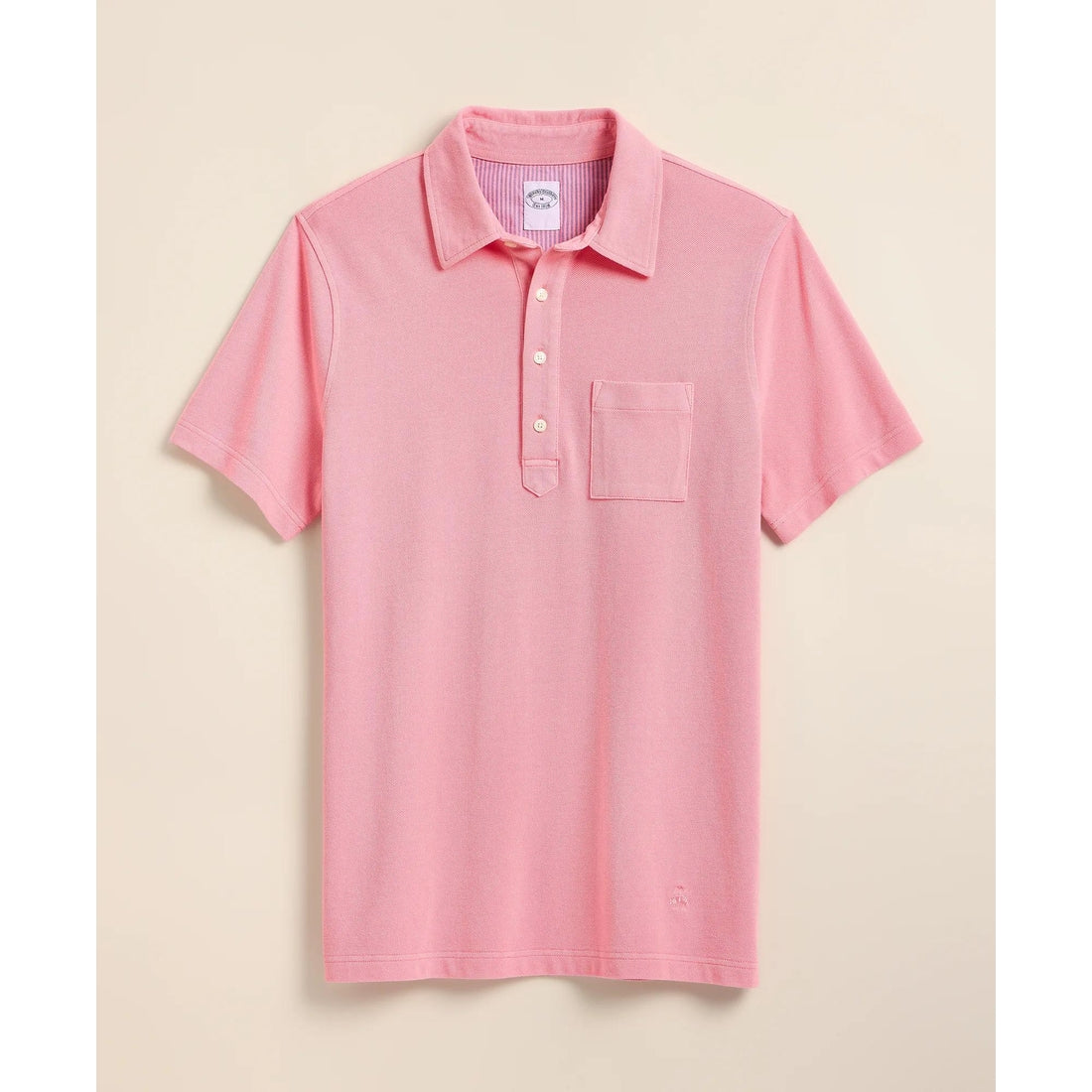 The Vintage Short-Sleeve Garment Dyed Polo Shirt