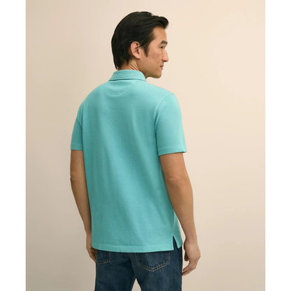 The Vintage Short-Sleeve Garment Dyed Polo Shirt
