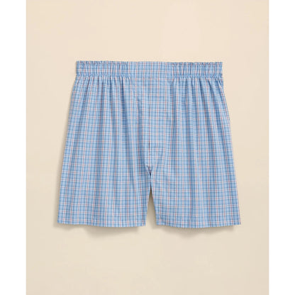 Cotton Broadcloth Mini Check Boxers