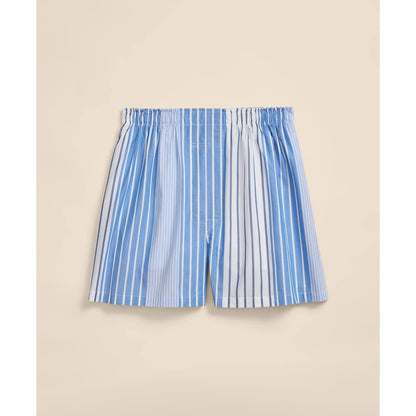 Cotton Poplin Stripe Boxers