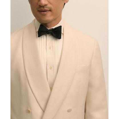 Classic Fit Wool-Linen 1818 Double-Breasted Dinner Jacket