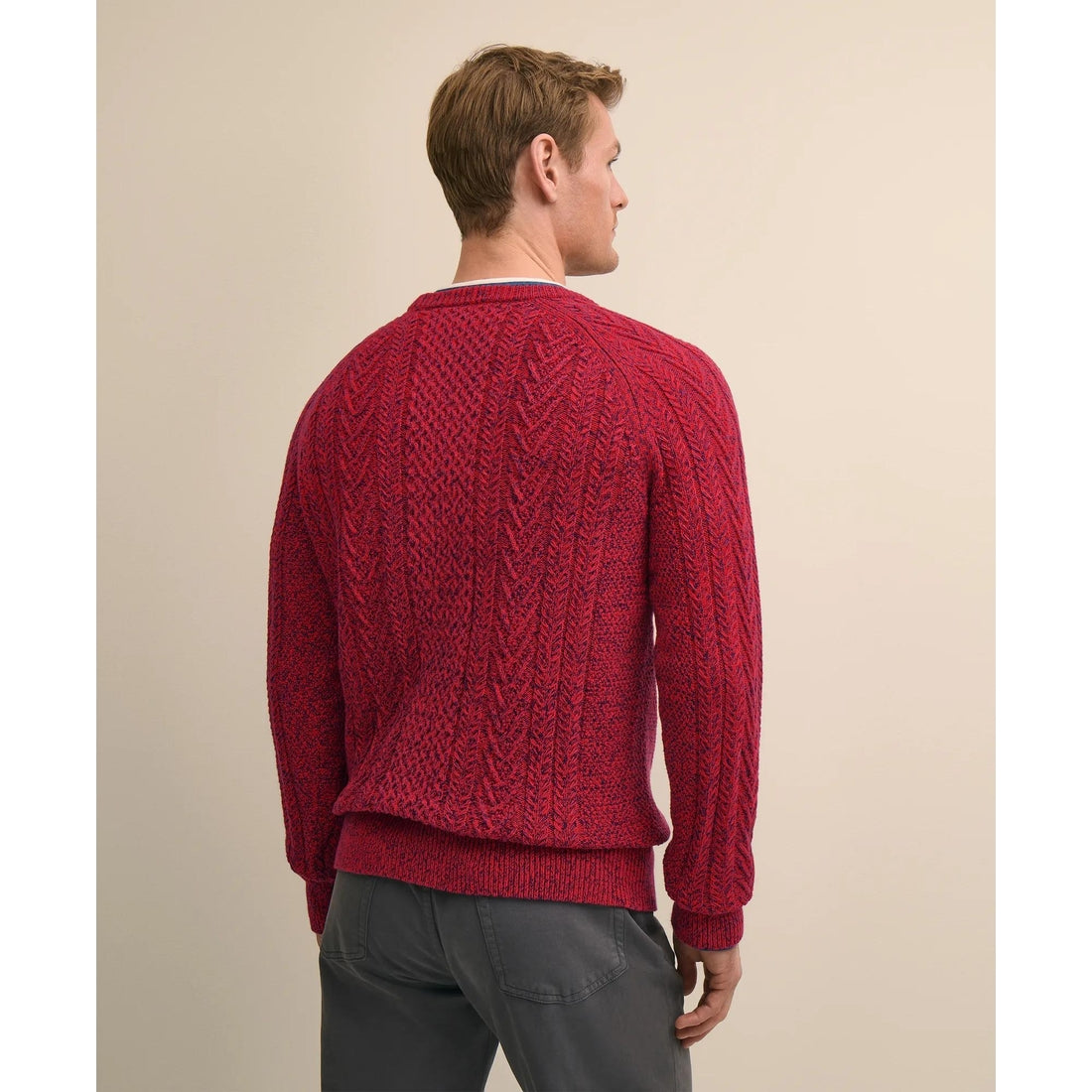 Supima Cotton Moulin� Fisherman Sweater