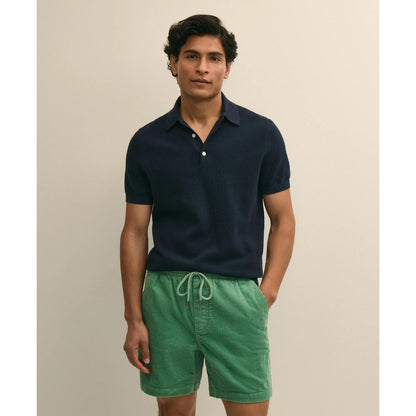 Supima Cotton Pique Polo Sweater