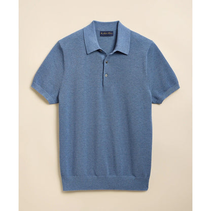 Supima Cotton Pique Polo Sweater