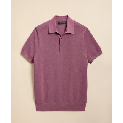 Supima Cotton Pique Polo Sweater
