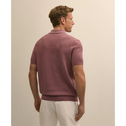 Supima Cotton Pique Polo Sweater