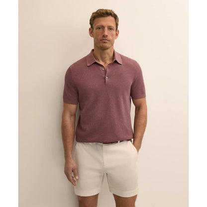 Supima Cotton Pique Polo Sweater
