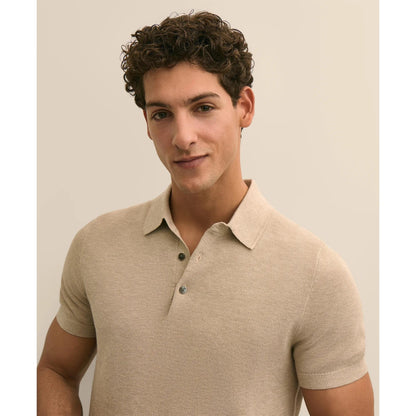 Supima Cotton Pique Polo Sweater
