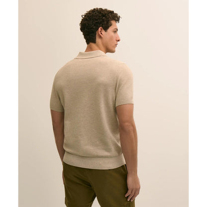Supima Cotton Pique Polo Sweater