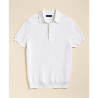 Supima Cotton Pique Polo Sweater
