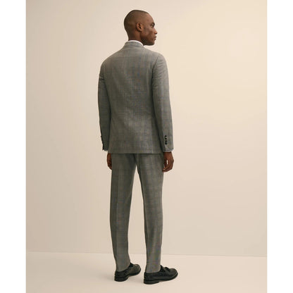 Slim Fit Wool Check 1818 Suit