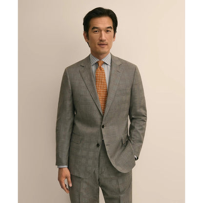 Classic Fit Wool Check 1818 Suit