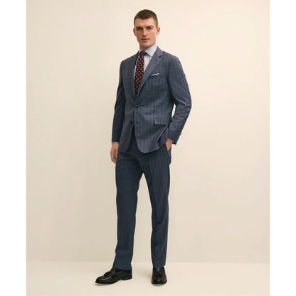 Classic Fit Wool Check 1818 Suit