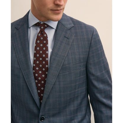 Classic Fit Wool Check 1818 Suit