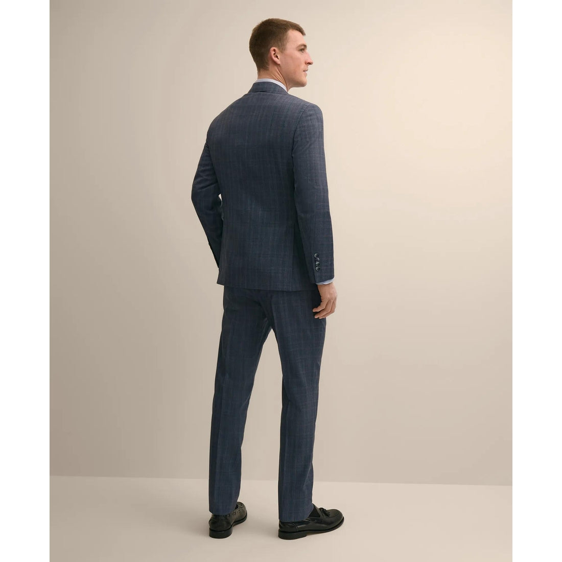 Classic Fit Wool Check 1818 Suit