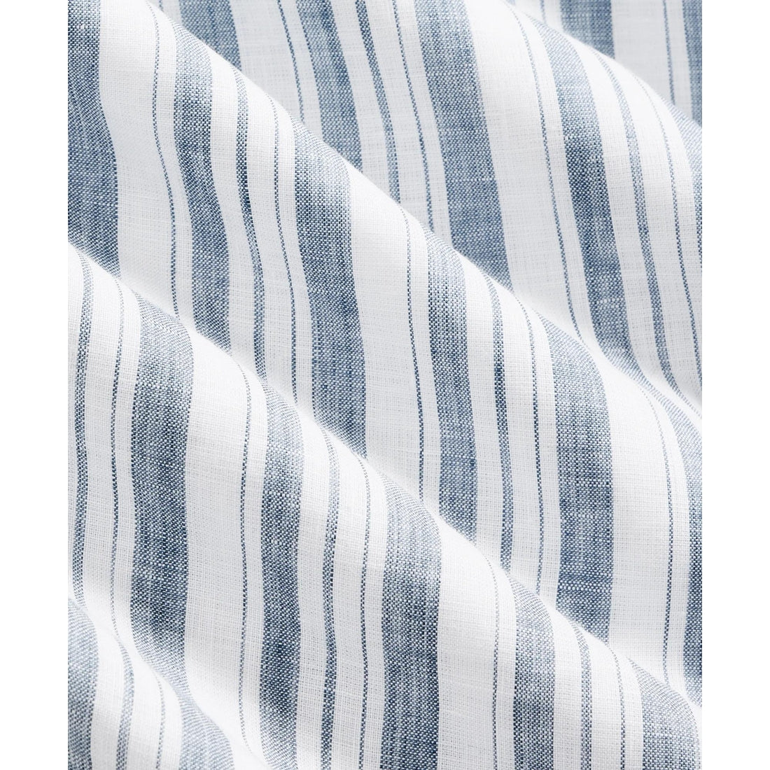 Irish Linen Short-Sleeve Stripe Sport Shirt
