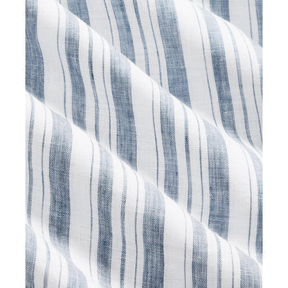 Irish Linen Short-Sleeve Stripe Sport Shirt