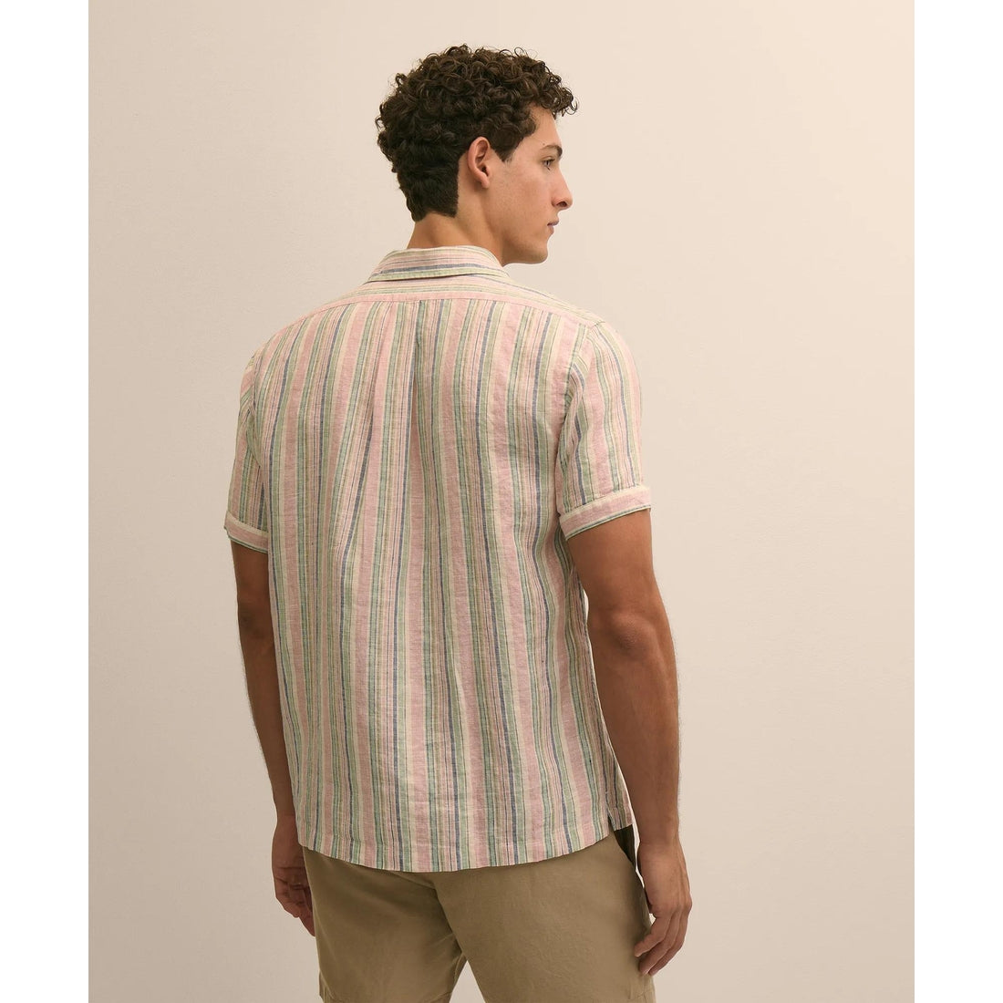 Irish Linen Short-Sleeve Sport Shirt