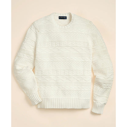 Supima Cotton Gansey Knit Sweater