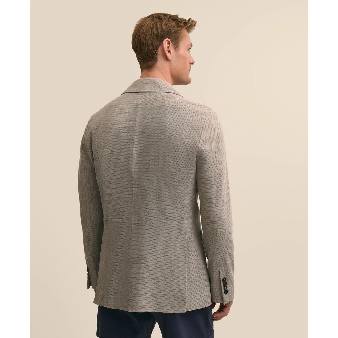 Perforated Suede Sport Coat