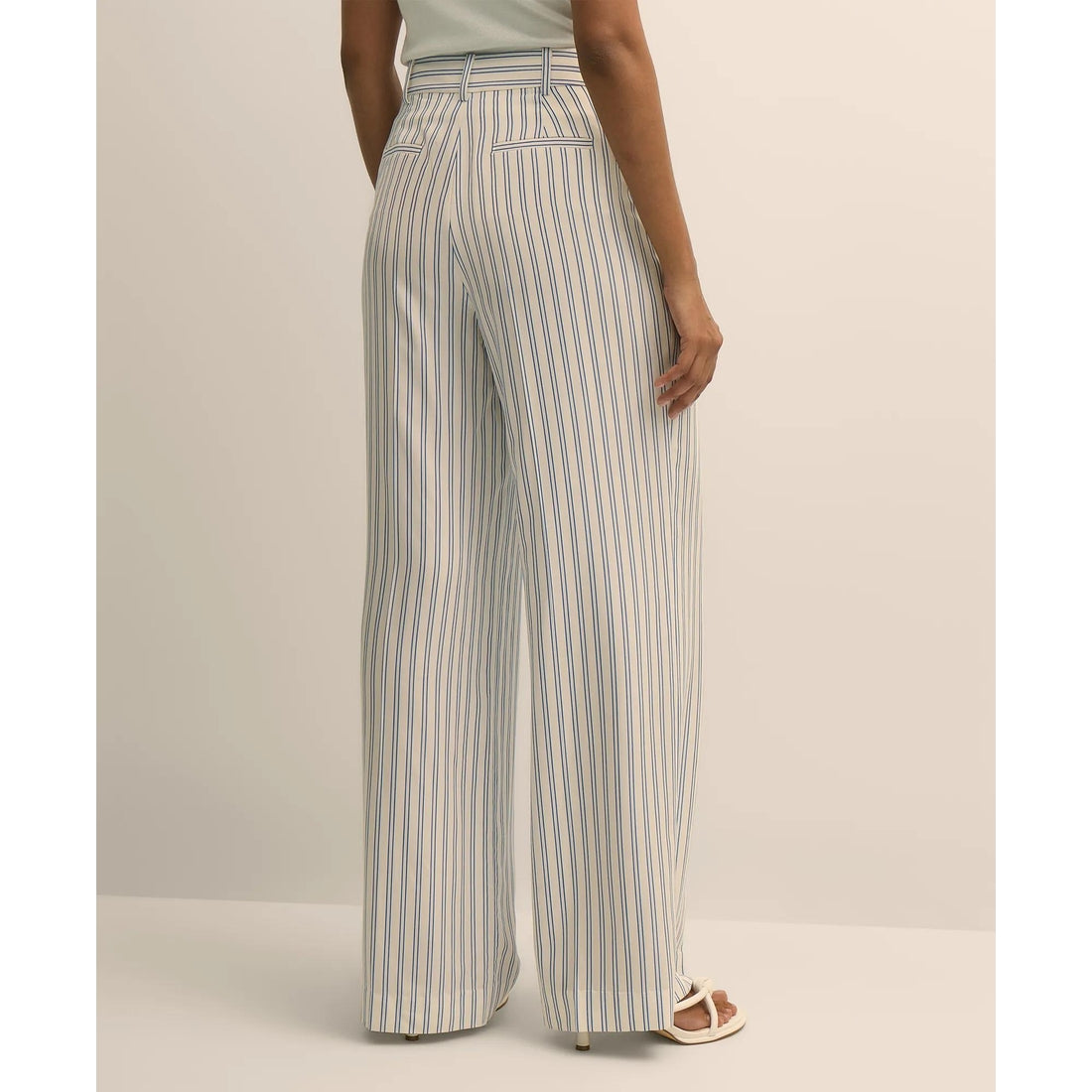 Viscose Striped Pants