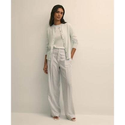Viscose Striped Pants