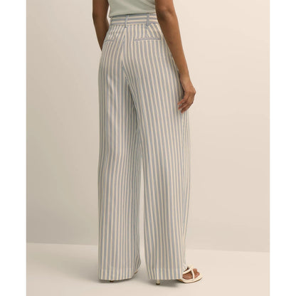 Viscose Striped Pants