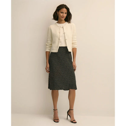 Mercerized Cotton Crochet Sweater Jacket
