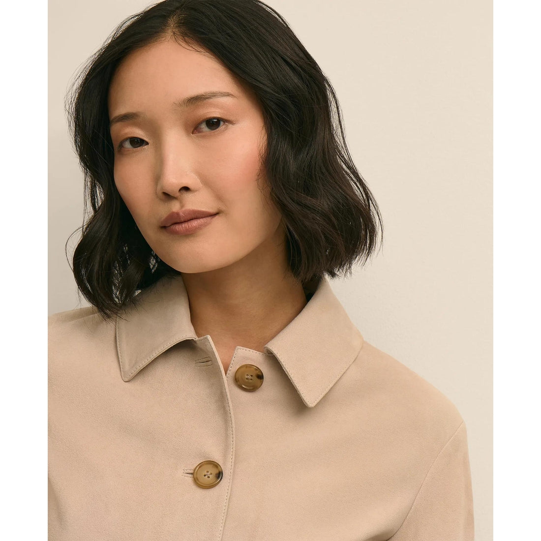 Suede Cropped Jacket