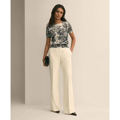 Floral Print Cotton Shell