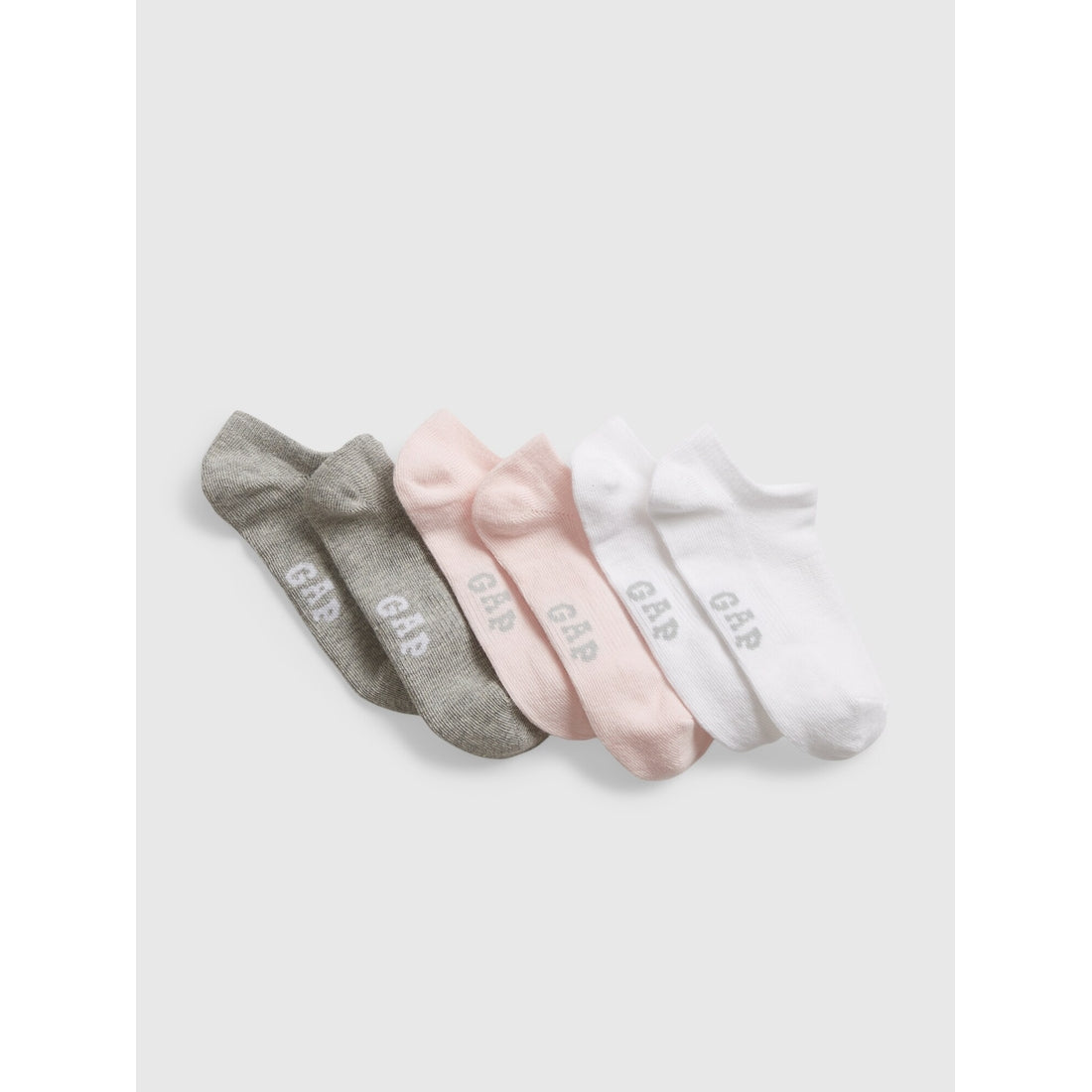 Girls' No Show Socks (3-Pack)