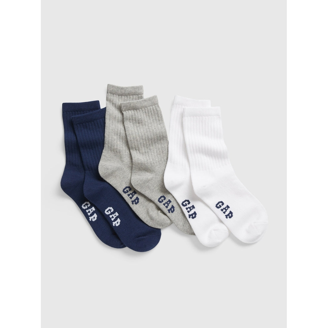 Girls' Crew Socks ( 3-Pack)